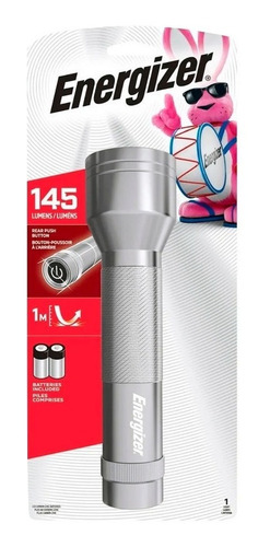 Linterna Led Energizer Metálica 2 Pilas D Incluidas 145 Lm