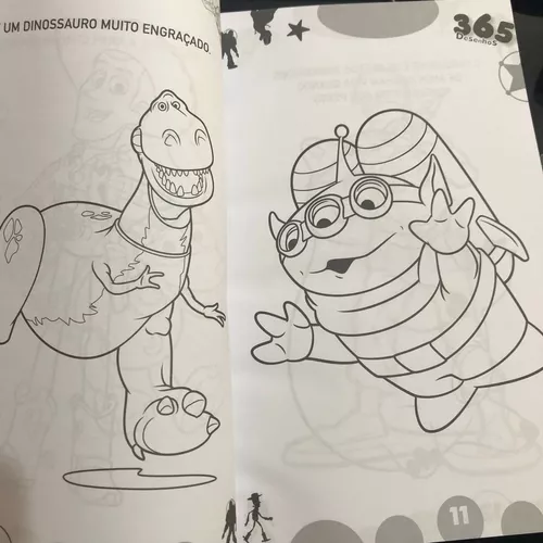 365 Desenhos para Colorir Disney Pixar