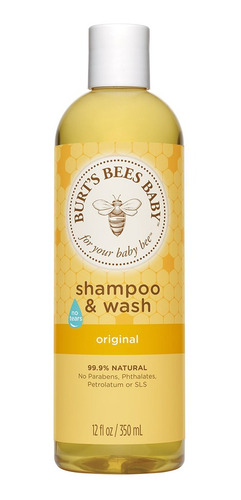 Shampoo Y Jabón Líquido Burt's Bees Original Baby Bee 235 Ml