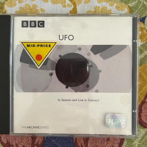 Ufo In Session And Live In Concert Cd Uk (riff, Schenker)
