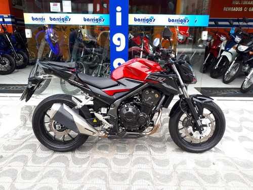 Honda Cb 500f Abs 2021 Vermelha