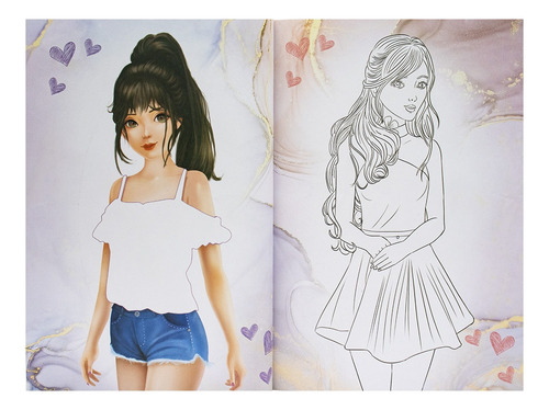 Livro Estrela Fashion - Colorindo Com Estilo: Modelando Estilo| Todolivro