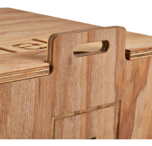 Compostera De Madera 40 Litros Tekó Con Lombrices + Taller