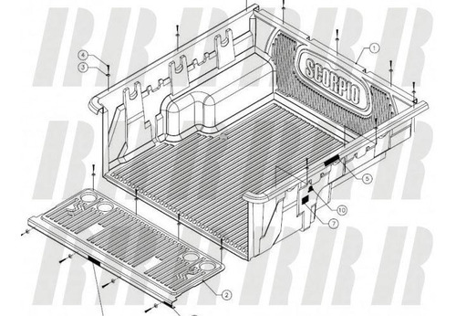 Cubre Pick Up Mahindra Doble Cabina