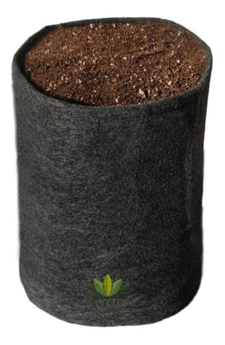 Maceta Geotextil Tela De 20 Litros Salamanca Grow 