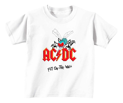 Remera Infantil Ac/dc Rock | De Hoy No Pasa | 11