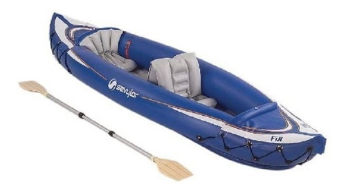 Kayak Fiji Verde Hermético 2 Personas Coleman Sevylor Color Azul