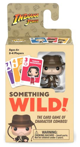 ¡funko Something Wild! Juego De Cartas: Indiana Jones