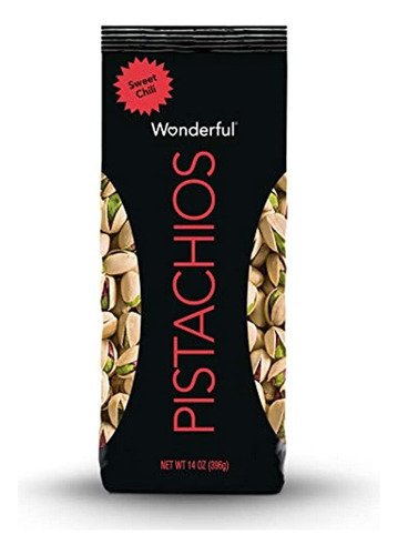 Wonderful Pistachios, Sabor A Chile Dulce, Bolsa De 