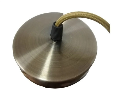Imagen 2 de 4 de Soquete Lampara Vintage E27 Retro Iluminacion Retro Bronce