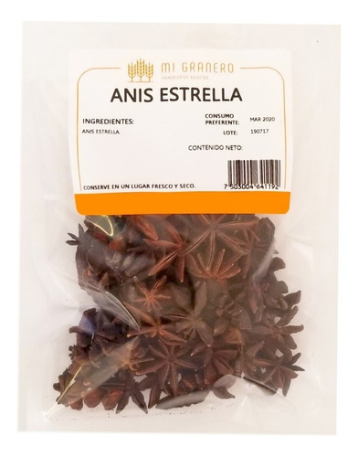 Imagen 2 de 3 de Anís Estrella 100 Gramos