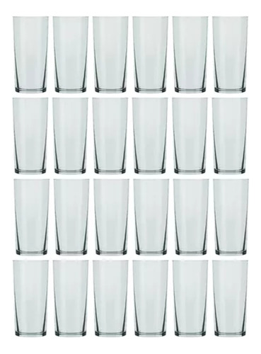 Vaso Vidrio Agua, Bar Nadir 340 Ml Bar X 24 Unid