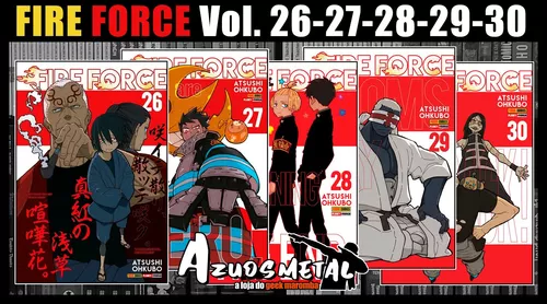 Fire Force Manga Coleção Completa