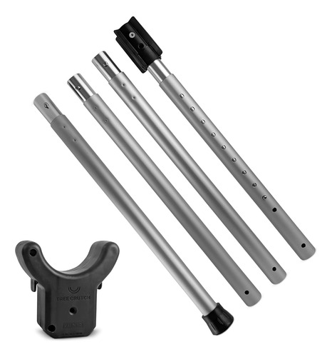Poste De Soporte De Árbol De Aluminio Ajustable Con Muleta P