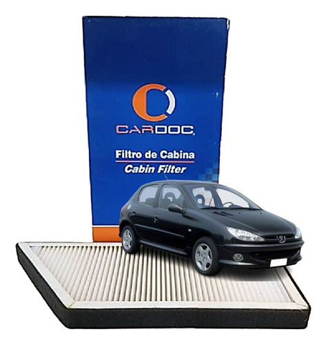 Filtro Cabina Antipolen Peugeot 206 2001 02 03 04 05 06 2008