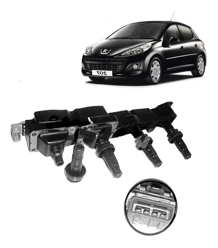 Bobina De Encendido Para Peugeot 207 1.6 16v 2000 2013