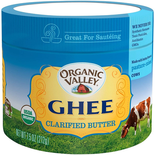 Imagen 1 de 5 de Organic Valley Clarified Ghee Butter 212g