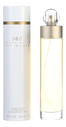 Perfume Perry Ellis 360 Edt 200 Ml Para Mujer