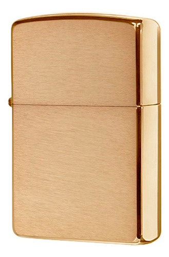 Encendedor Zippo 204B color dorado esmerilado cepillado brushed brass