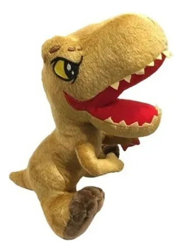 Peluche Jurassic World Explorers Dino T-rex 20cm Marrón Claro