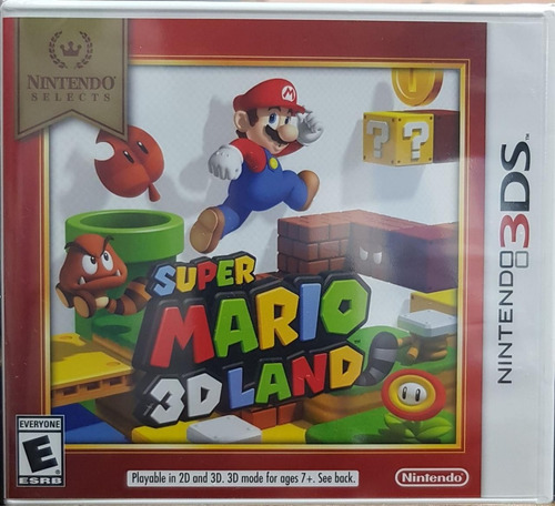 Super Mario 3d Land  (nintendo Select) - 3ds