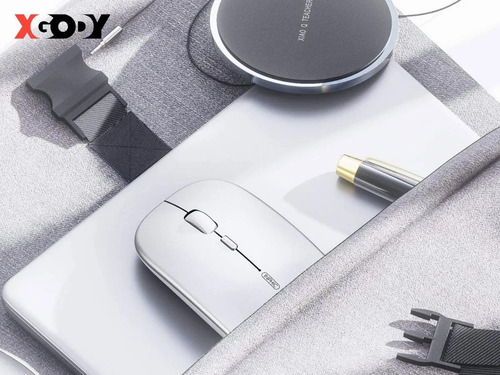 Ratón Inalámbrico Recargable Bluetooth Modo Dual Delgado 5.0