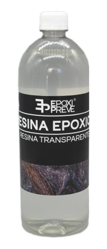 Resina Epoxica Glass (transparente) - 1 L Compuesto A Y B 