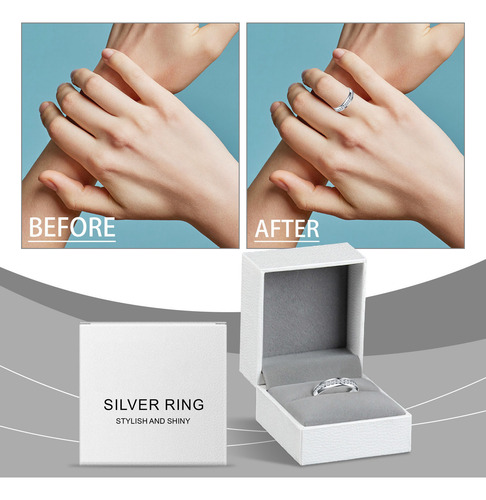 R Luminous Enamel Health Ring, Elegante Y Moderno, Con Acces