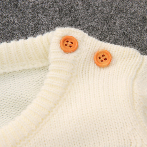 Bodies Jumpsuit Niñas Niños Invierno Tejido Cálido Conejo Sw