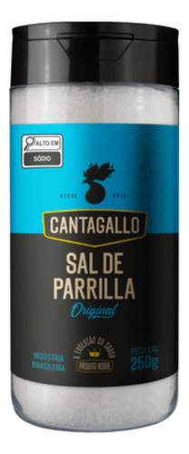 Sal De Parrilla Original Cantagallo 250g Sabor Irresistivel 