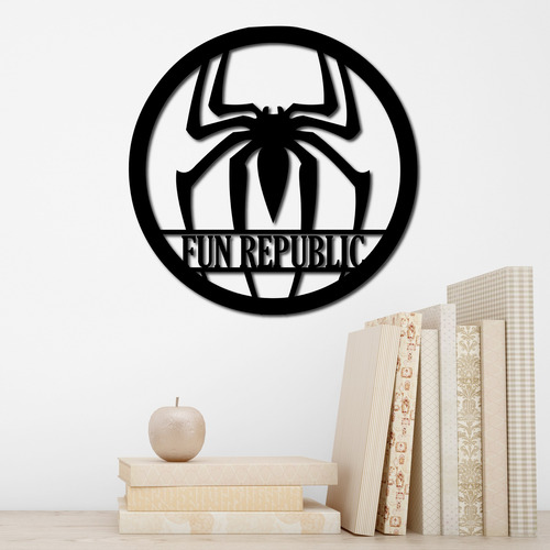Cuadro Decorativo Spider-man 30cm - Madera Varios Diseños