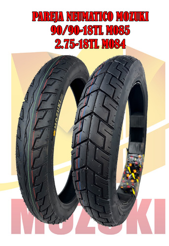Neumáticos De Moto Mozuki Ka150 / En125/ Ybr125.