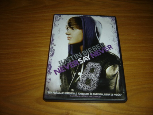 Justin Bieber Never Say Never Dvd Argentina Pop