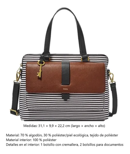 Fossil Bolsa Dama Lane Zb7537005