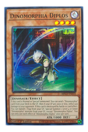 Yugi-oh! Dinomorphia Diplos Mp23-en010 Super