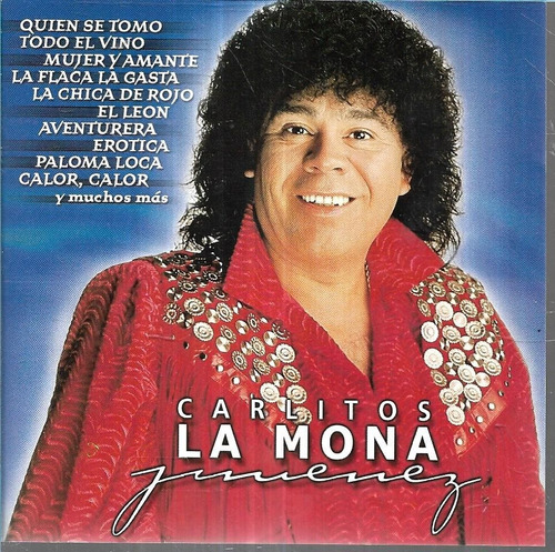 Carlitos La Mona Jimenez Album Homonimo Raro Sello Universal