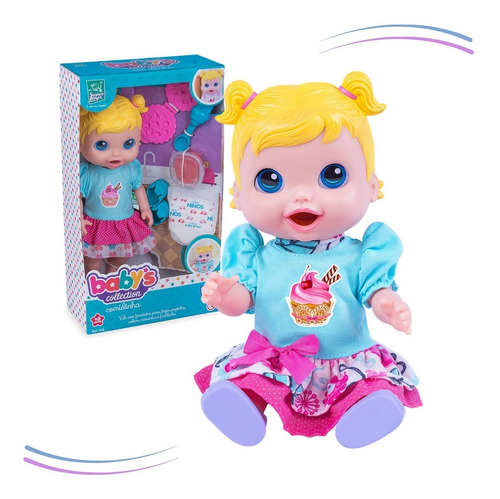 Imagem 1 de 8 de Boneca Baby Comidinha Alive Come E Faz Caquinha - Original
