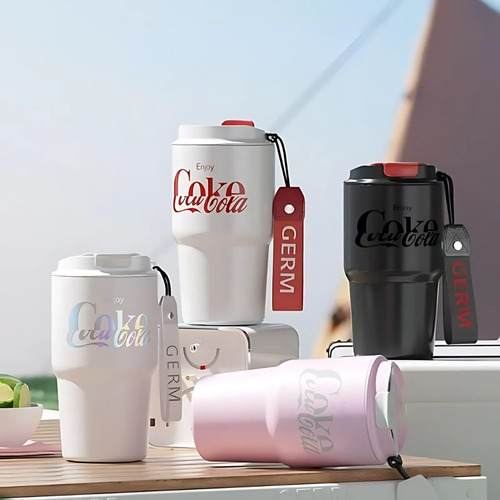 Vaso Mug Coca Cola X Germ 590ml Blanco Aurora