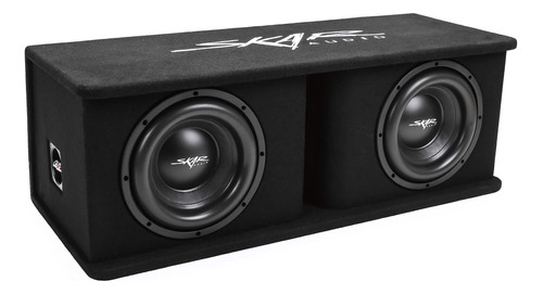 Skar Audio Sdr-2x10d4 - Cajn De Subwoofer Con Ventilacin, Du