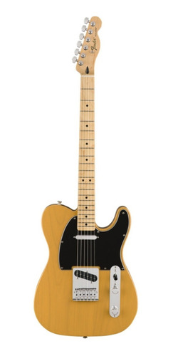 Imagen 1 de 2 de Guitarra eléctrica Fender Standard Telecaster de aliso butterscotch blonde con diapasón de arce