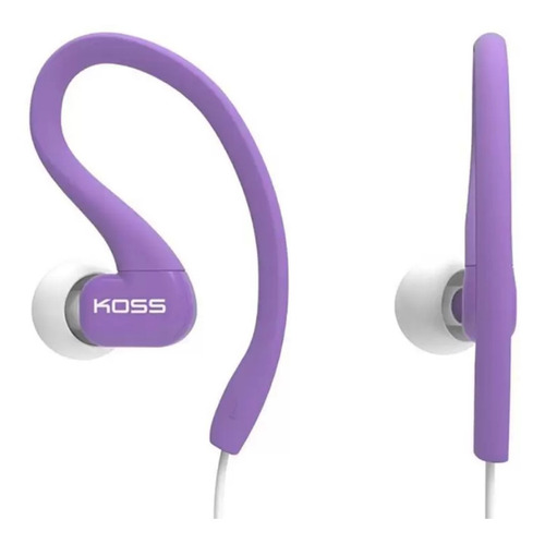 Fone De Ouvido In-ear Fitclip Sportclip Koss Ksc 32p Roxo