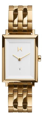 Mvmt - Reloj Modelo Signature Square Para Mujer, Analogico Y