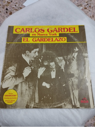 Carlos Gardel En Nueva York El Gardelazo Vinilo 