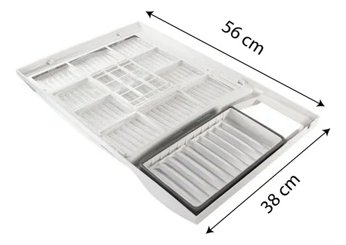Frente Plástica Para Ar De Janela Springer Silentia 12.000