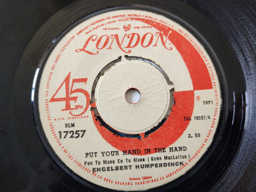 Vinilo Single De Engelbert Humperdinck - Live And (b90-d173 (Usado)