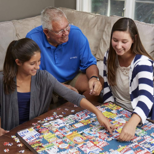 Ficciones De White Mountain Puzzles, Rompecabezas De 1000 Pi