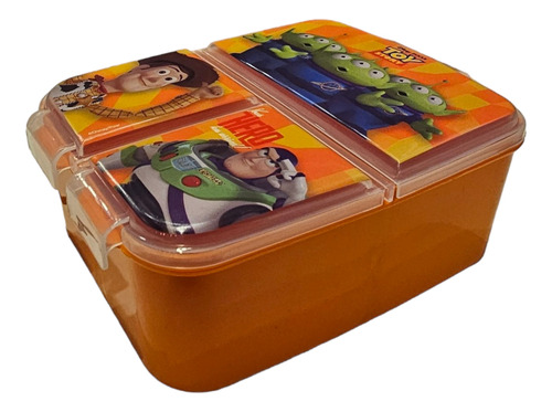 Caja Lunchera Hermetico Divisiones Disney- Toy Story