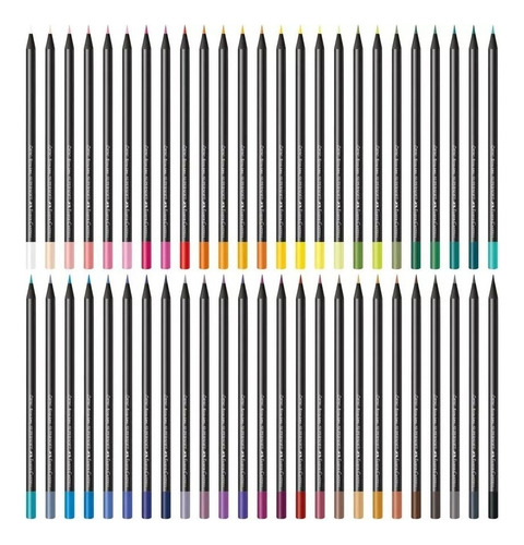 Lapices De Colores Faber Castell Pinturitas Supersoft X50