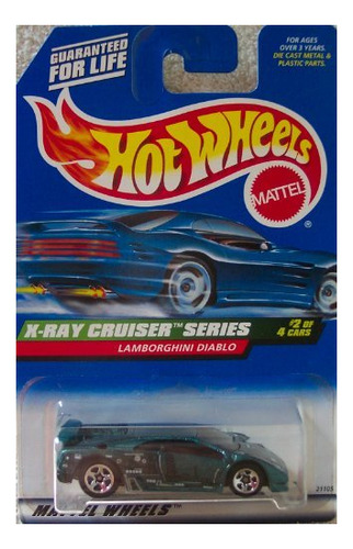 Hot Wheels Mattel 1999 1:64 Escala X-ray Cruiser Fik45
