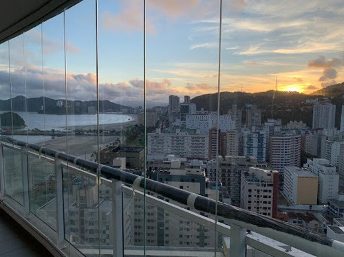 Imagem 1 de 12 de Apartamento Com 1 Dormitório Para Alugar, 50 M² - Gonzaga - Santos/sp - Ap10825
